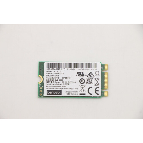 Lenovo Lenovo 32GB SATA Boot M.2 SSD Card