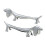 Cute Dog Shape Chopsticks Holder Rest Base Kitchen Cutlery Shelf Table Decor 2
