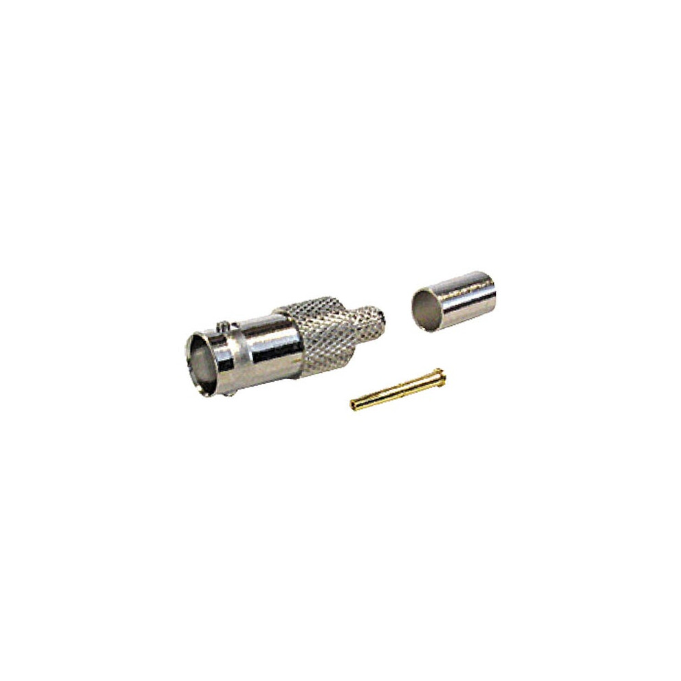 Cablenet Bnc Crimp Jack Rg59 Turned (Pk 100) 5056750319188