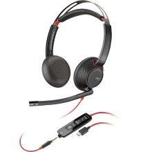 HP Blackwire C5220 USB-C fejhallgató beépített kábellel, 805H3AA
