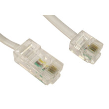 CDL 15m RJ11 to RJ45 Cable - White