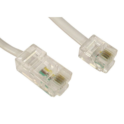 CDL 15m RJ11 to RJ45 Cable - White