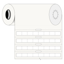 Brady PCR Tube Label for BBP33/i3300/i5300 Printers