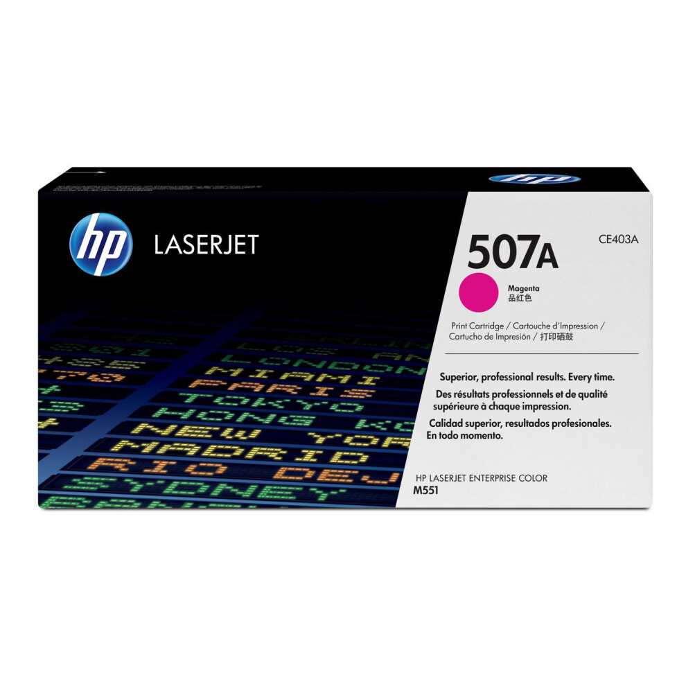Hp 507A Magenta Original Laserjet Toner Cartridge