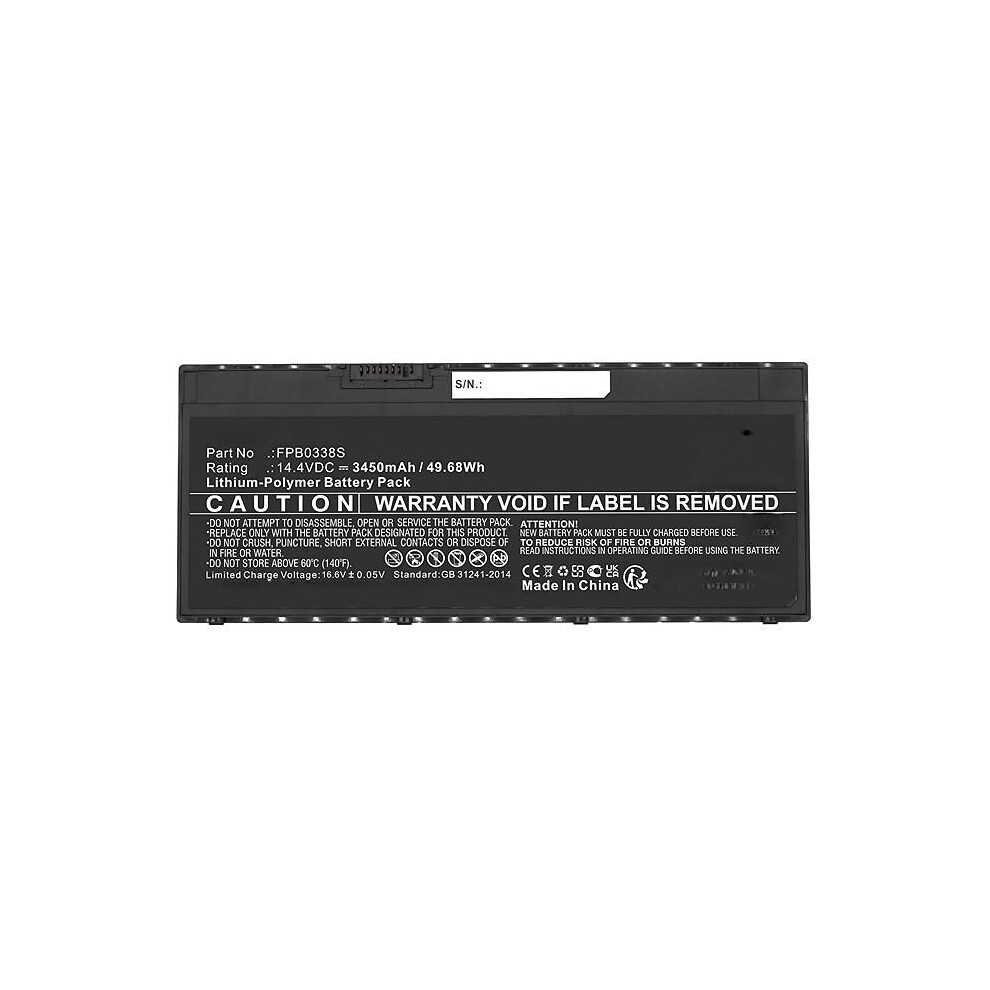 Coreparts Battery For Fujitsu Notebook Laptop 50.00Wh 14.4V 3470Mah 5715063357262