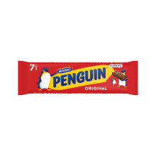 McVitie's Penguin Milk Chocolate Biscuit Bars (Pack of 7) 44541