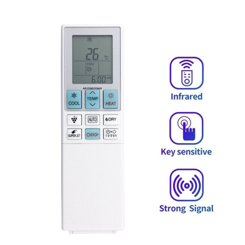 Replace A/C CRMC-B153JBEZ Remote Control for  CRMC-B153JBEZ CRMC-B055JBEZ Air Conditioner 2