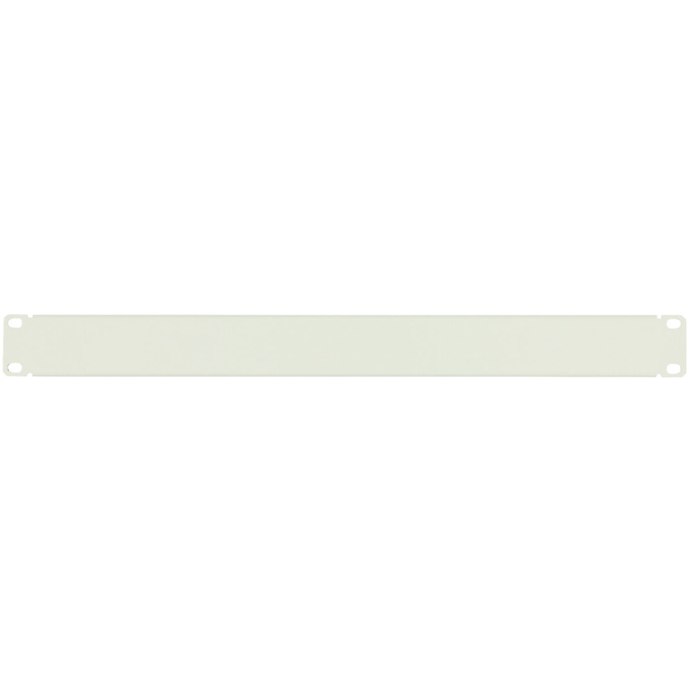 Lanview By Logon 1U 19" Screw Type Blank Panel White 5420016839831