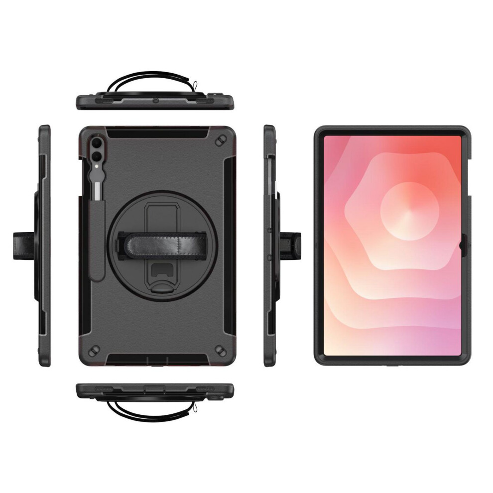 Estuff Galaxy Tab S11 Ultra Ohio Defender Case - Black 5715328138018