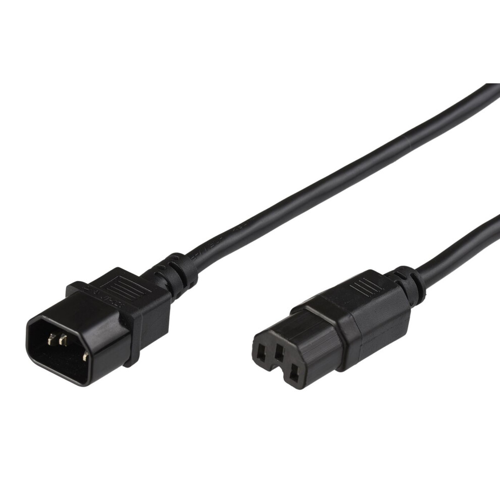Microconnect Extension Cord C14 - C15 0.5M 5711783853510