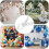 Spring clips for balloon kits, large transparent plastic clips for backdrop arches. 2