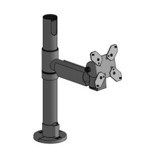 Ergonomic Solutions 400mm +10/-90 Black