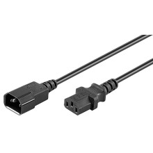 MicroConnect Extension Cord C14 - C13 1.2m