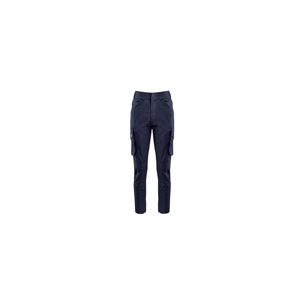 Arco Responsible Women's Navy Cargo Trousers With Kneepad Pockets 8R 5024273121939