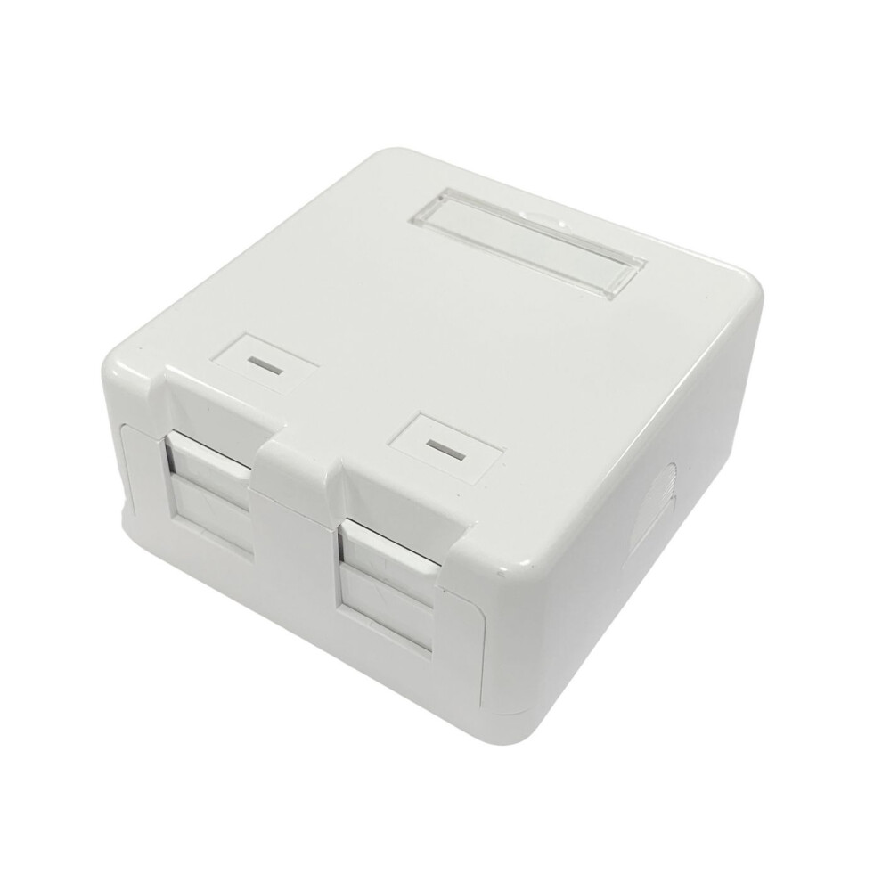 Lanview Surface Mount Box For 2 X Rj45 Jack 5704174318873