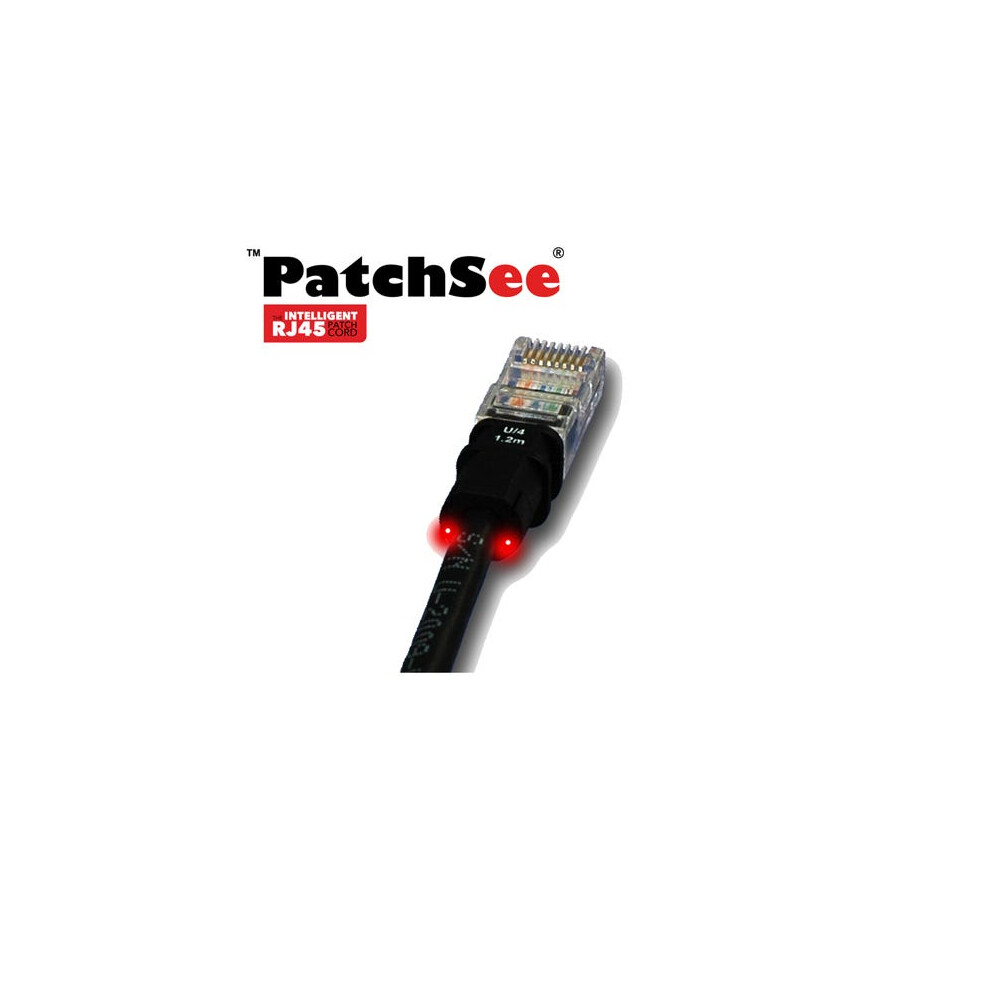 PatchSee BasicPatch 1.5m Cat5e U/UTP PVC Intelligent Patch Lead