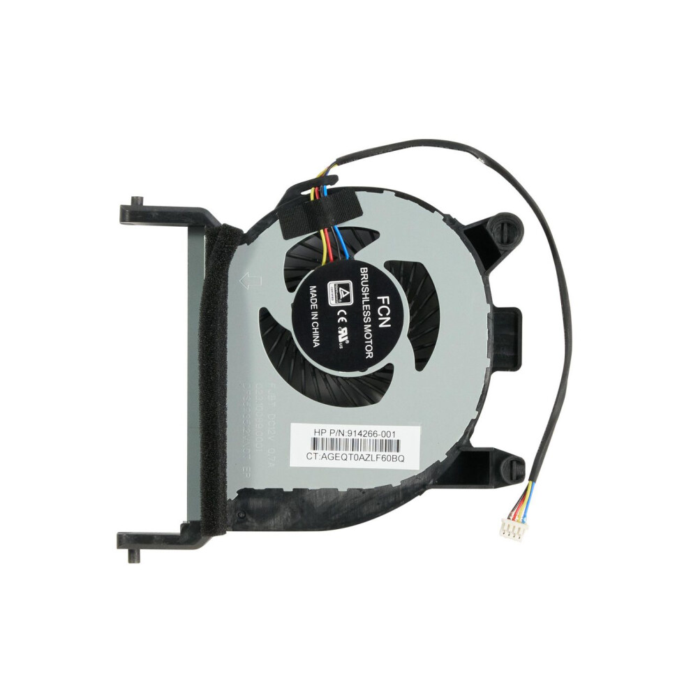 Hp System Fan Assembly For Desktops And Workstations 12V Designed For Efficient Cooling In Compatible Models.