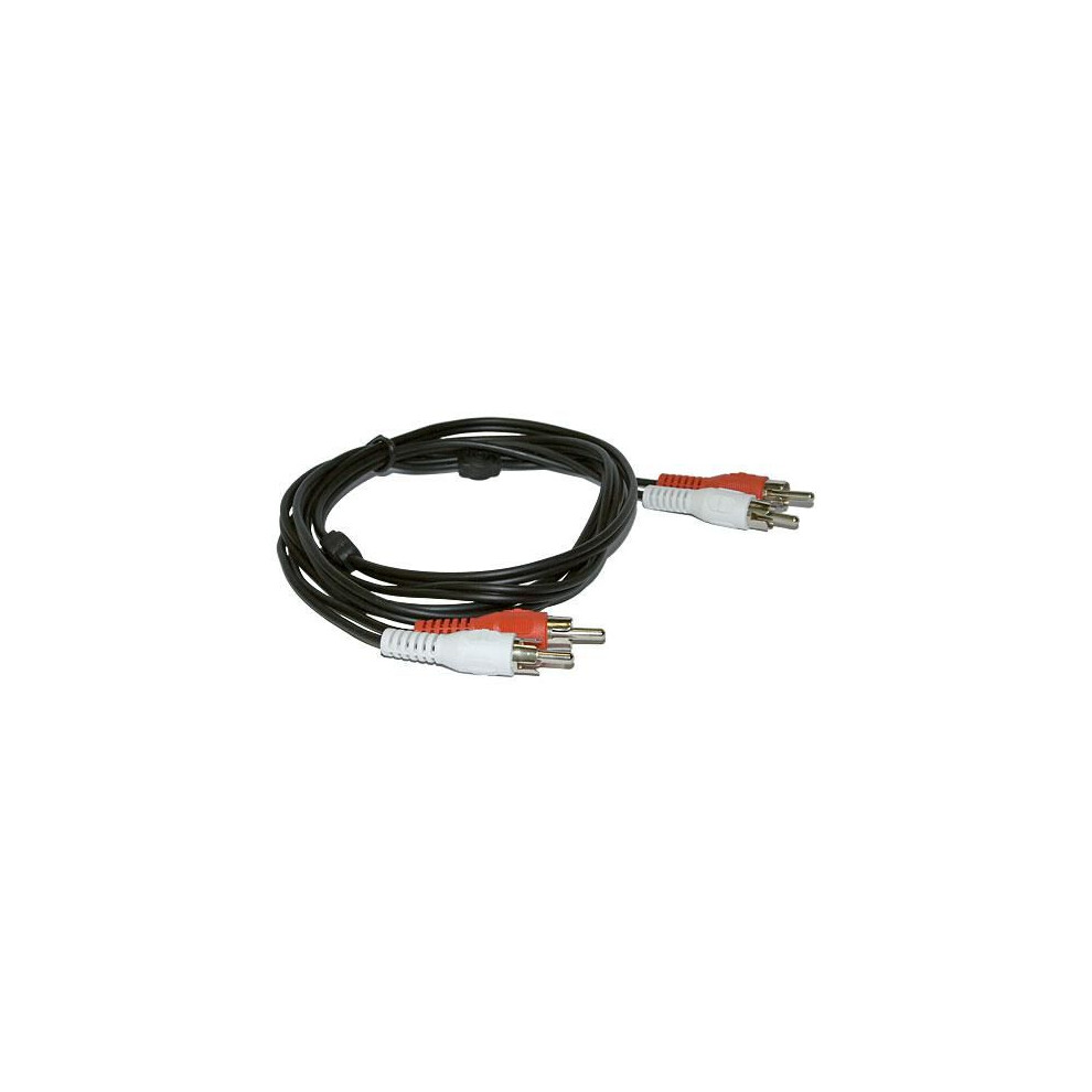 Microconnect Stereo Rca Cable; 2 X Rca Male To Rca Male 10M 5705965854761