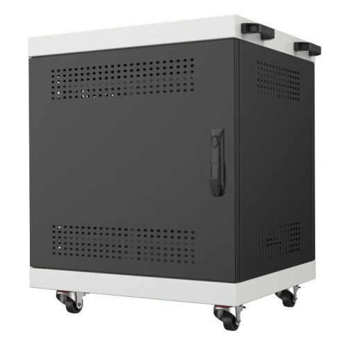Lanview NOTEBOOK LAPTOP CABINET for 16 Laptop storage and charging solution for 16 computers.