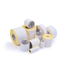 Zebra Label Paper 104x30mm; Thermal Transfer Z-PERFORM 1000T Uncoated Permanent Adhesive 25mm Core