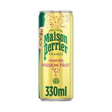 Maison Perrier Sparkling Water Forever Passion Fruit 330ml Can (Pack of 24) 13394999
