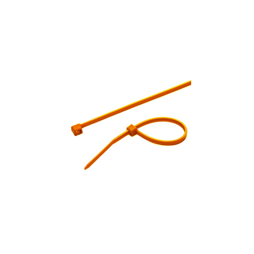 Cablenet Cabletie 4.8Mm X 370Mm (Pk 100) Orange 5056750320801