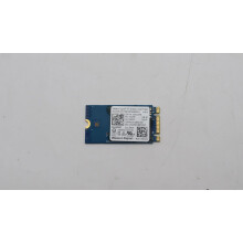 Lenovo M.2 PCIe NVMe SSD 256GB capacity M.2-2242 form factor Gen3x2 speed RoHS compliant for laptops and compact devices.