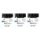 3X PCIE X16 Vers M.2 M-Key NVMEx4 SSD 2U Server Riser Card Double Face 4-Disk NVME  PCI-EX16 Split Card 1