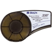 Brady PermaSleeve Heat-shrink Polyolefin Sleeve for BMP21-PLUS 6 mm x 6 mm X 2.10 m