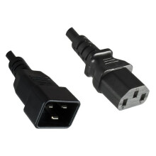 MicroConnect Extension Cord C13 - C20 0.5m
