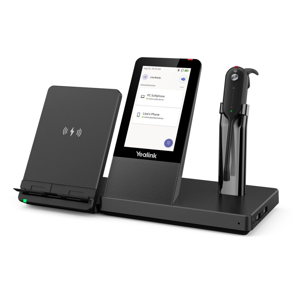 Yealink 4" Touch Lcd 480 X 800 Usb 3.0 Bluetooth 4.2 Dect 120M Max Teams 5715328077782