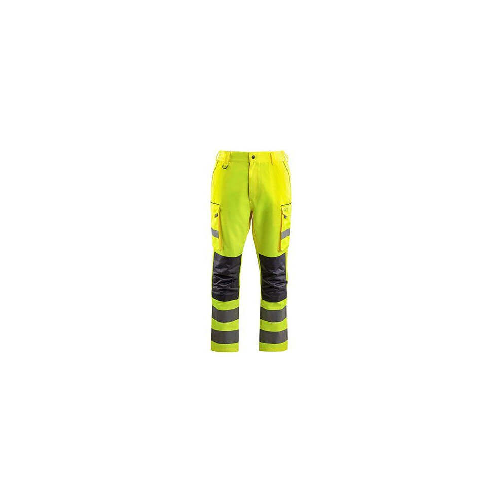 Arco Yellow Hi-Vis Cargo Trousers With Kneepad Pockets 38R 5024273113798