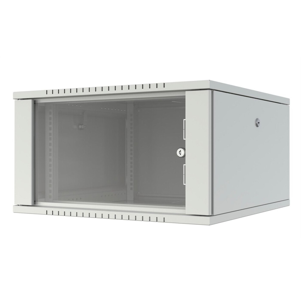 Lanview Quick Assembly Unassembled 19" 7U Rack Wall Mount W:600 X D:600 X H:423mm - White 5715328161641