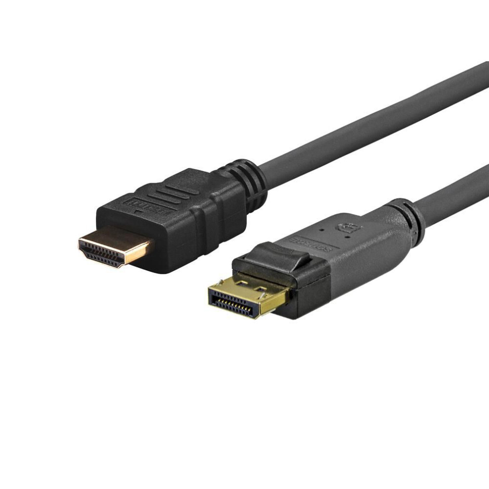Vivolink Pro Displayport - Hdmi Uhd 1.0M Black 5712505903230