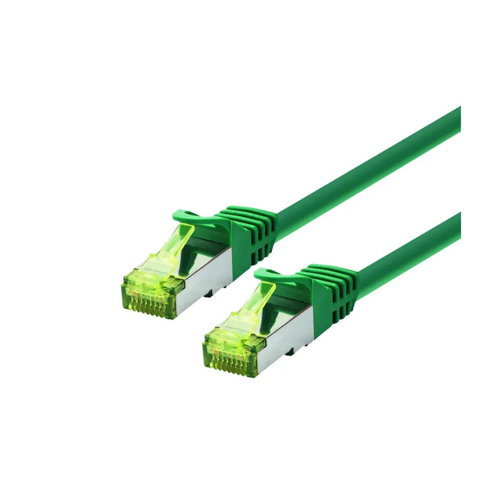 Logon Professional Patch Cable Sftp/Awg26/Lsoh 0.5M - Cat6a 500Mhz - Green 5420016811370