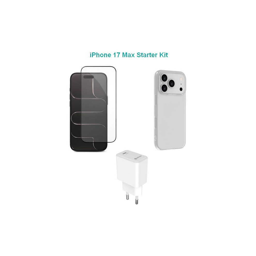 Estuff Kit For Iphone 17 Pro Charger Cover Glass. Box. Brown 5715328111851