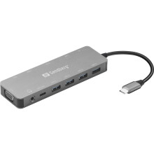 Sandberg USB-C 13-in-1 Travel Dock