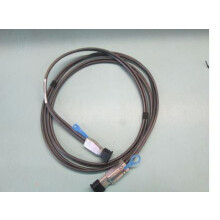 Hewlett Packard Enterprise External Mini-SAS HD to Mini-SAS cable 2m length SFF-8644 to SFF-8088 connectors suitable for HPE storage solutions.