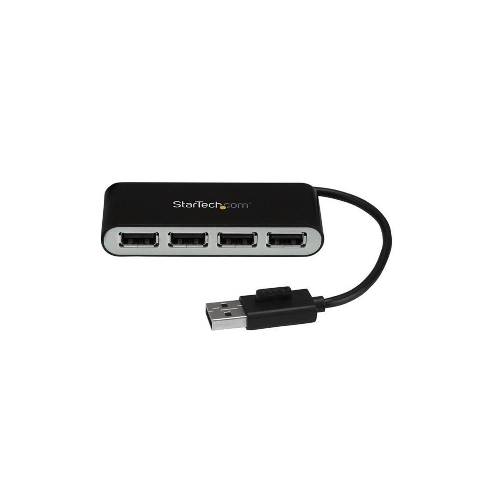 Startech.com 4 Port Usb Hub - 4 X Usb 2.0 Port - Bus Powered - Usb Adapter - Usb Splitter - Multi Port Usb Hub - Usb 2.0 Hub