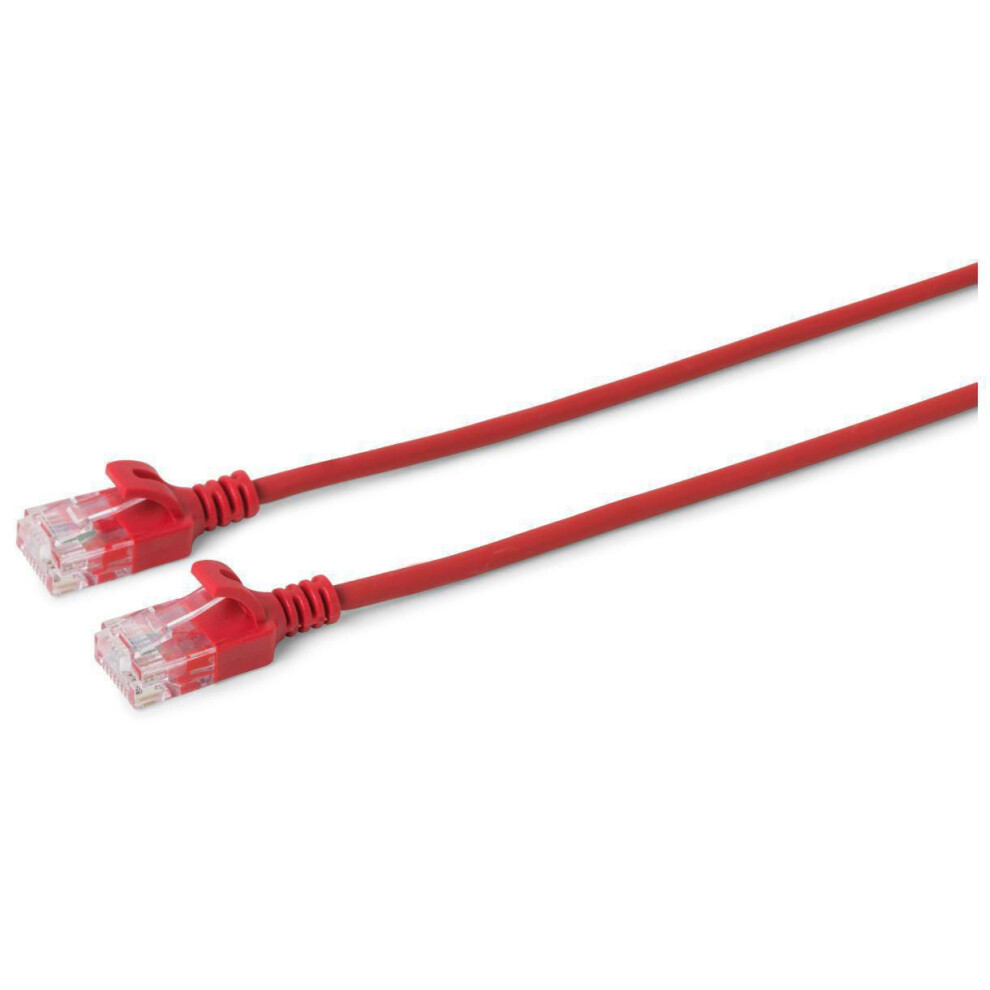 Microconnect Cat6 U/Utp Slim Network Cable 0.5M Red 5704174040965