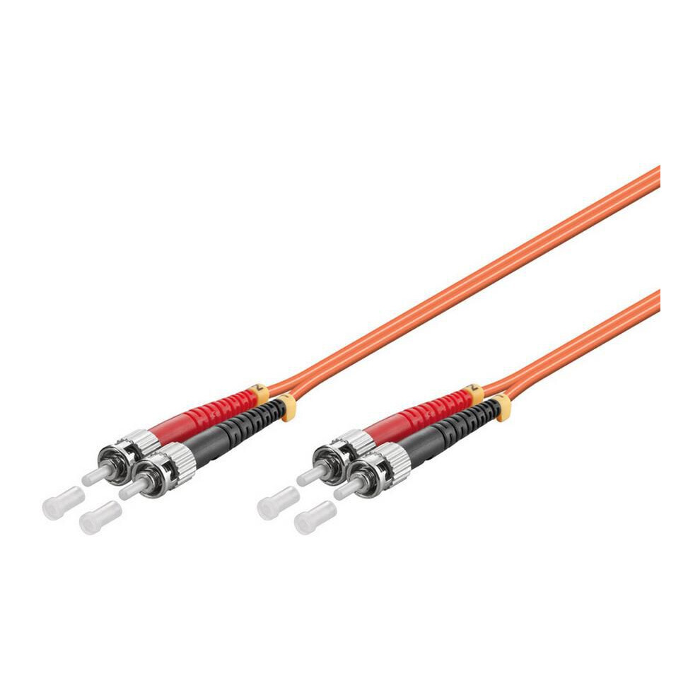 Microconnect Optical Fibre Cable St-St Singlemode Duplex Om2 (Orange) 0.5M Orange 5711783491576