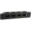 Lanview by Logon 2U 19" S TYPE CABLE MANAGEMENT PANEL WITH COVER BLACK 1