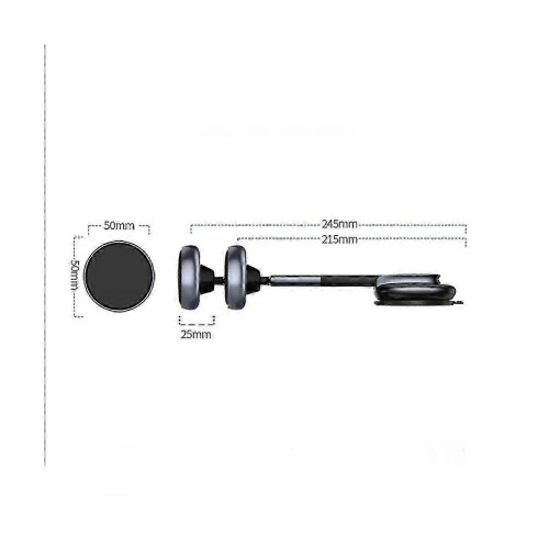 Phone mount for car dashboard, magnetic holder for navigation system 2