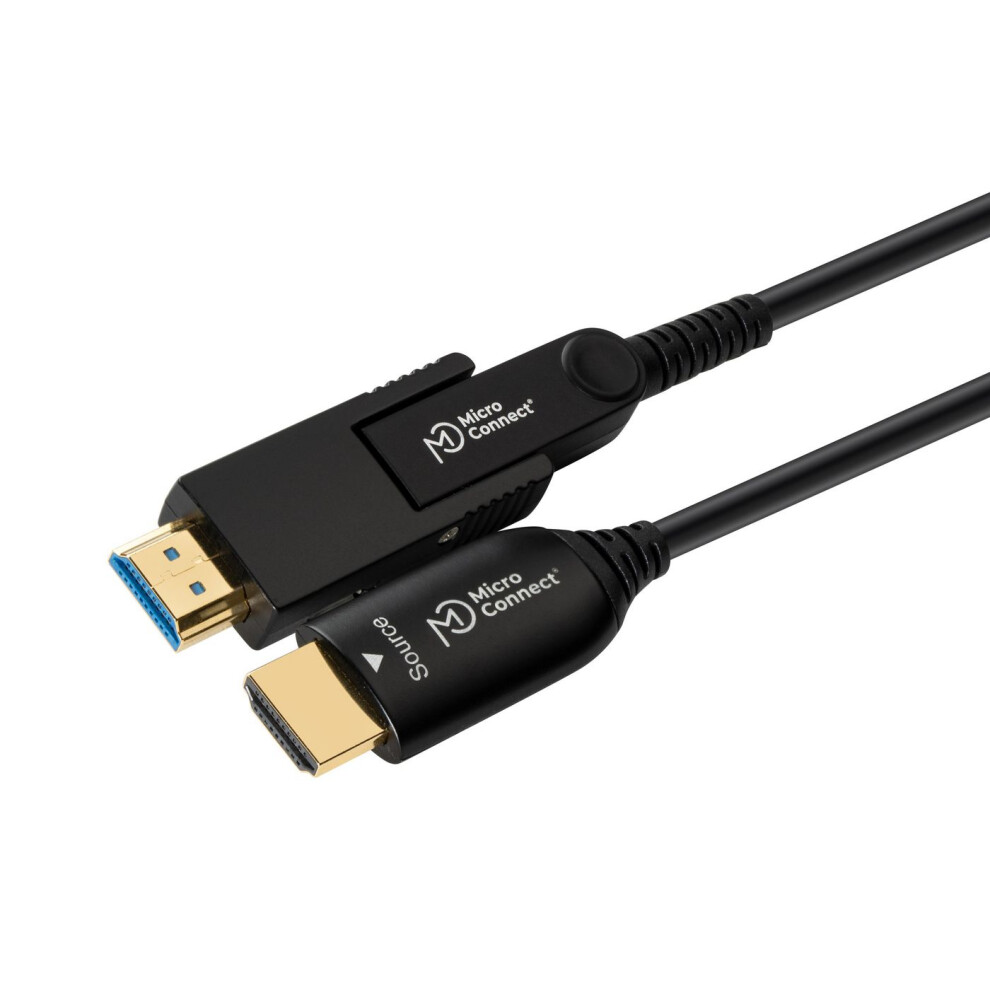 Microconnect Premium Optic Fiber Hdmi Type A - Hdmi Type D Cable With A Hdmi Type A Adapter 40M 5704174637059