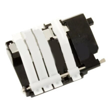 HP Mechanical size detect switch assembly for HP devices used to identify media or paper size.
