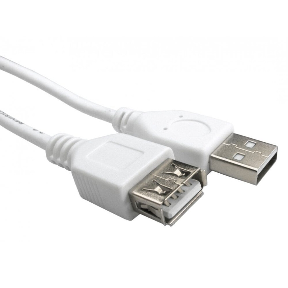 Cdl 25Cm Usb 2.0 A F - A M White 5055781249068