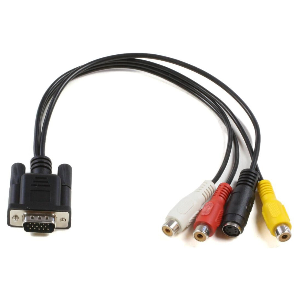 Microconnect Monggsv Vga To S-Video And Rca 0.2M 5704327800552