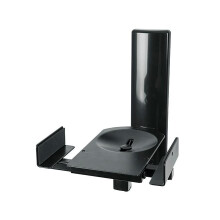B-Tech Side Clamping Loudspeaker Wall Mount with Tilt & Swivel 25kg max 135mm - 280mm clamp size Tilt +/-10Â Swivel 360Â Black