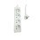 MicroConnect MicroConnect 4-way Power Strip French Type E 3m White 1