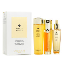 Guerlain Abeille Royale Anti Aging Skincare 3 Step Duo Set (Lotion 150ml + Advanced Serum 50ml + Watery Oil 50ml) 250ml